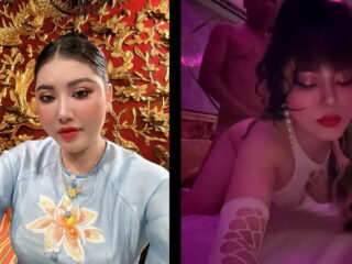 Trang xinh hầu đồng tối về em quần với các anh